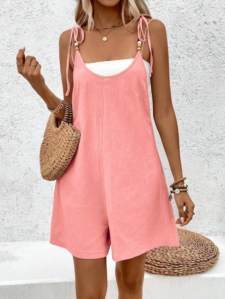 Calvaya | Chic Beaded Jumpsuit