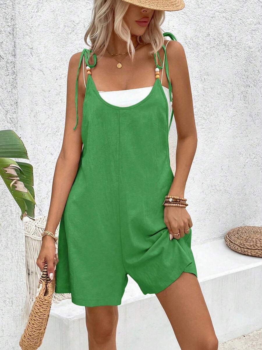 Calvaya | Chic Beaded Jumpsuit