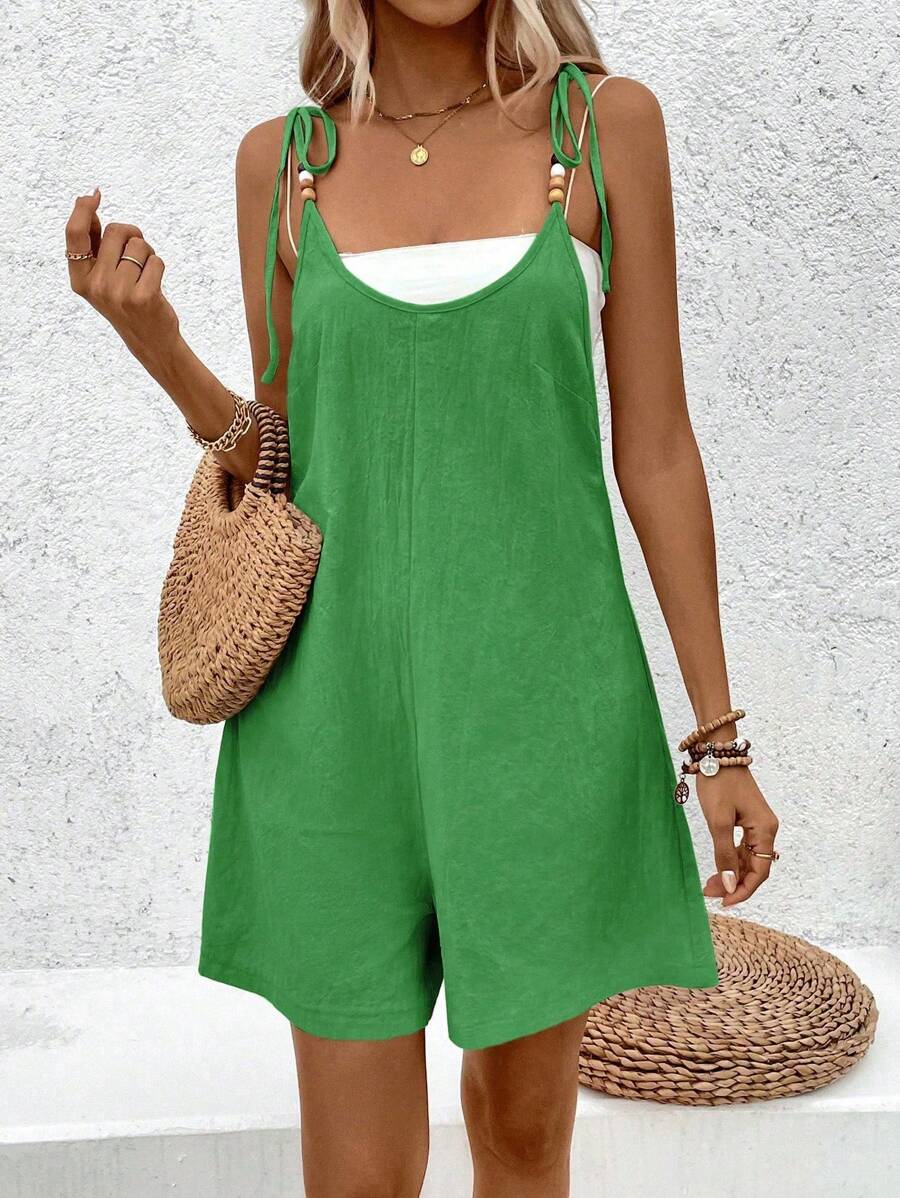 Calvaya | Chic Beaded Jumpsuit