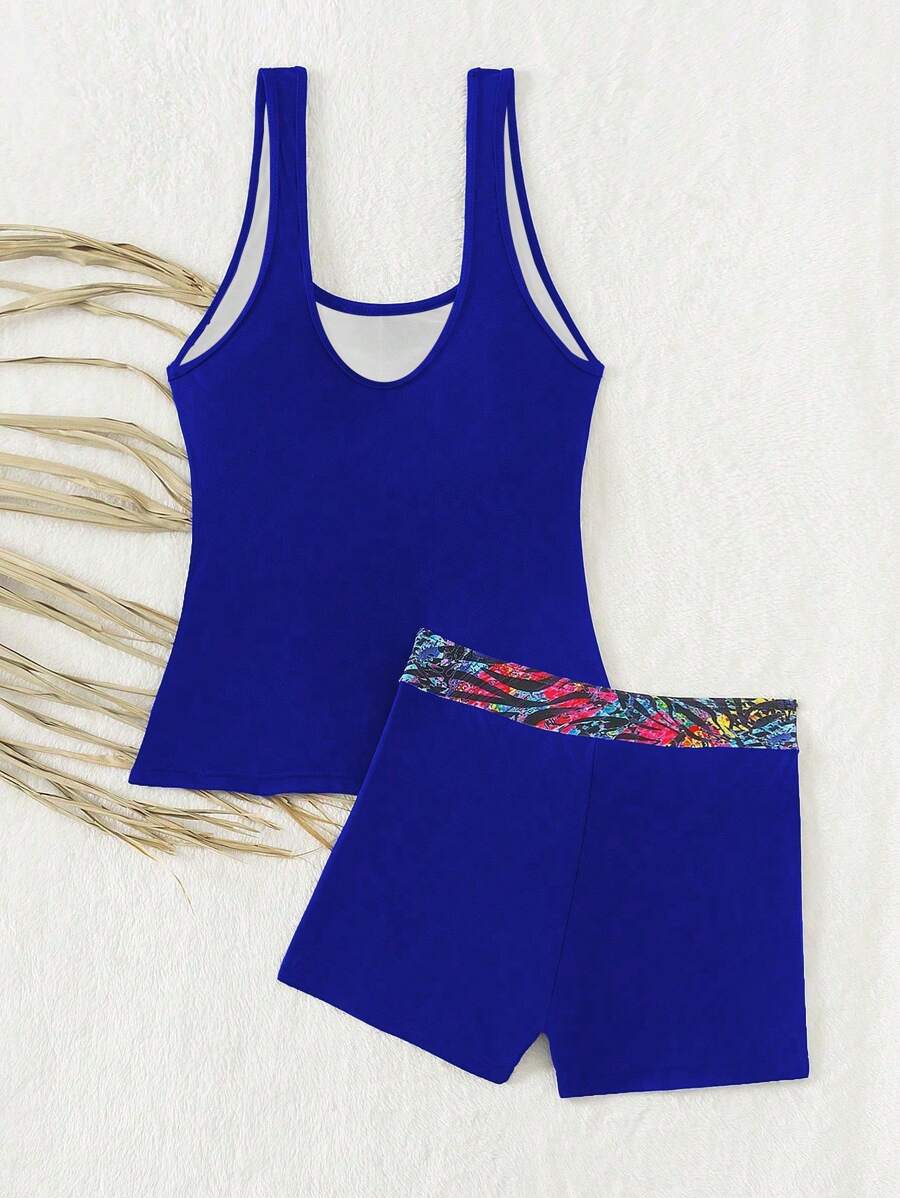 Lush | Floral Two-Piece Swim Set