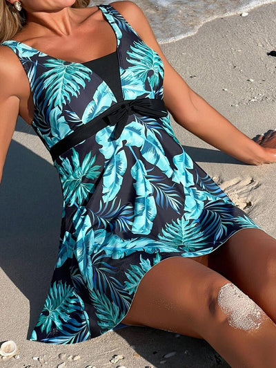 Kaimana | Tropical Print Tankini Set