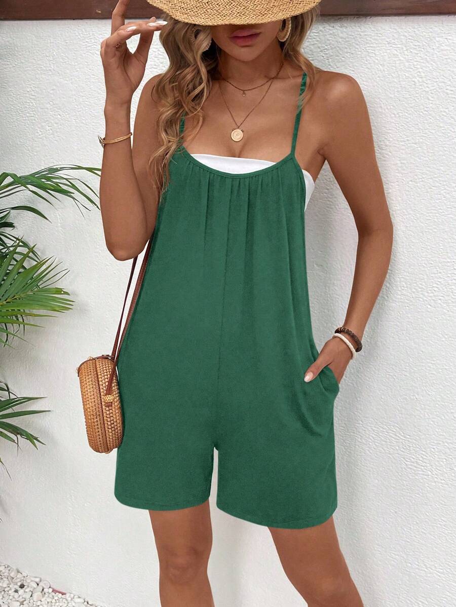 Cleo | Effortless Spaghetti Strap Romper