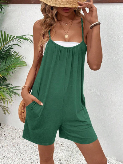 Cleo | Effortless Spaghetti Strap Romper