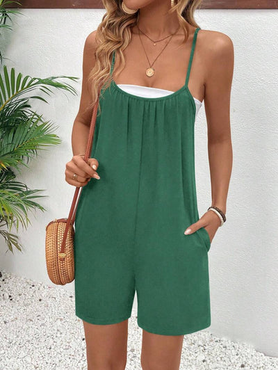 Cleo | Effortless Spaghetti Strap Romper