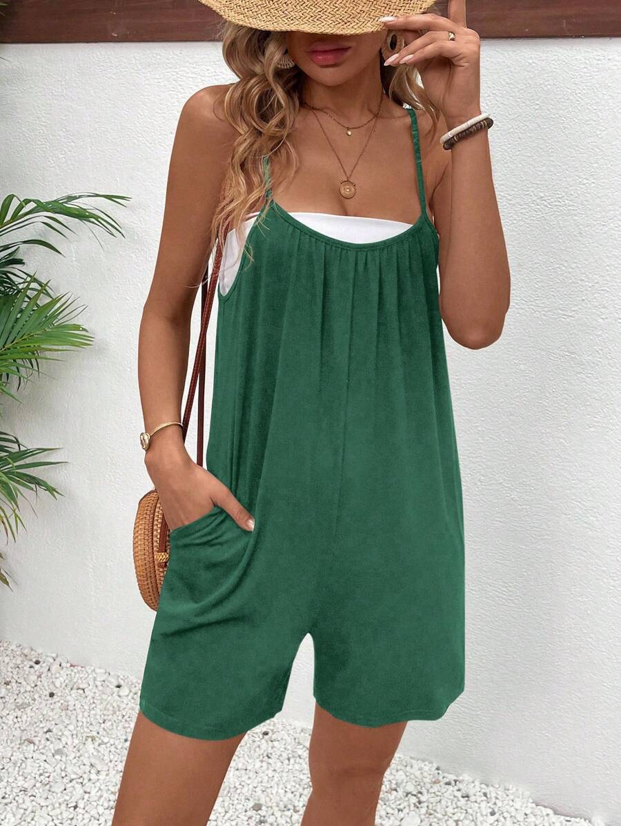 Cleo | Effortless Spaghetti Strap Romper