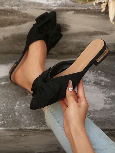 Feline | Chic Leopard Print Mules