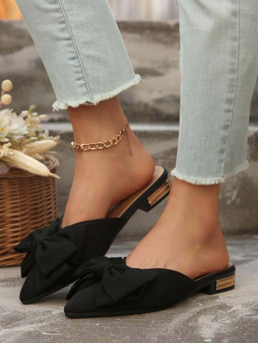 Feline | Chic Leopard Print Mules