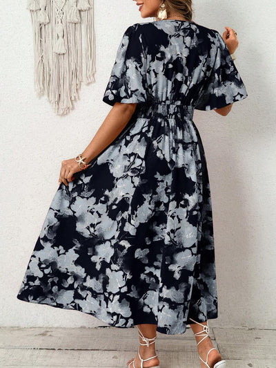 Emery | Elegant V-Neck Midi Dress