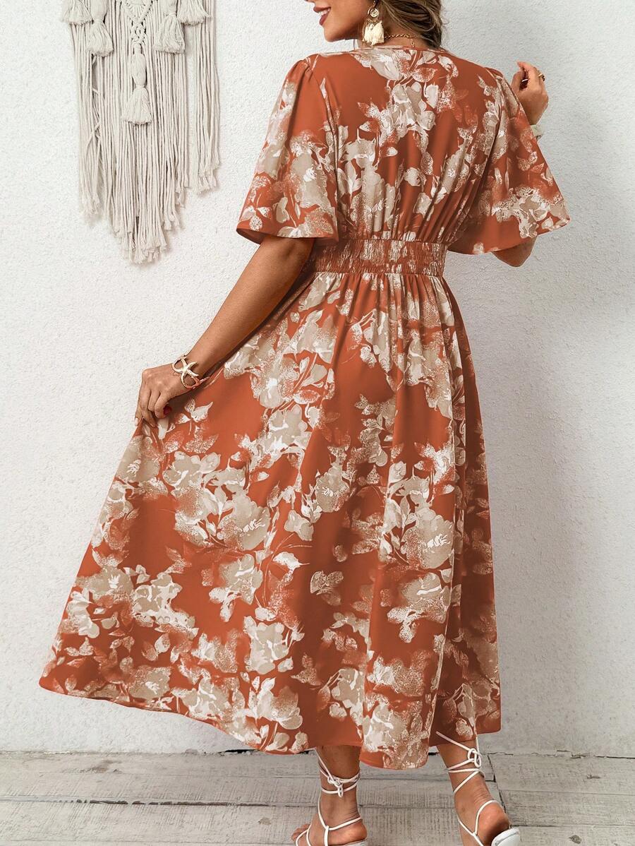 Emery | Elegant V-Neck Midi Dress