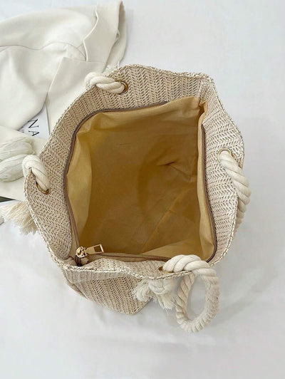 Breezy | Versatile Woven Tote Bag