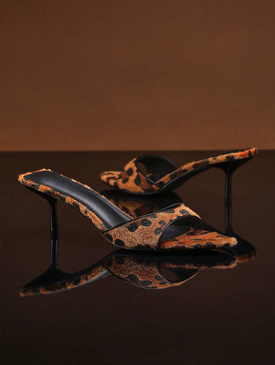 Zara | Chic Animal Print Sandals