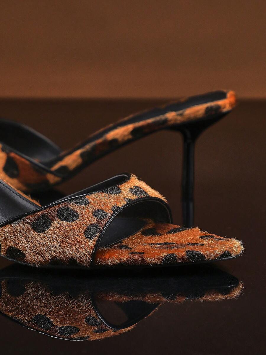 Zara | Chic Animal Print Sandals