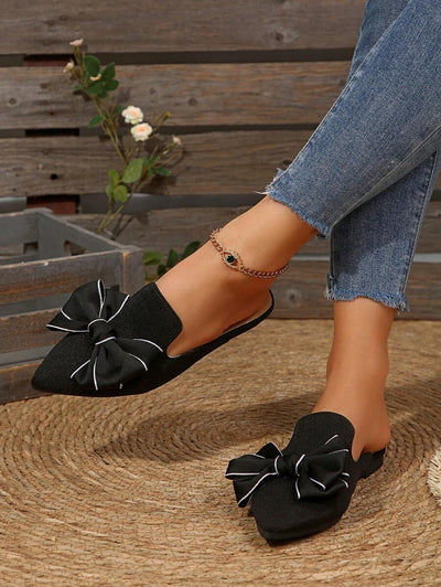 Feline | Chic Leopard Print Mules