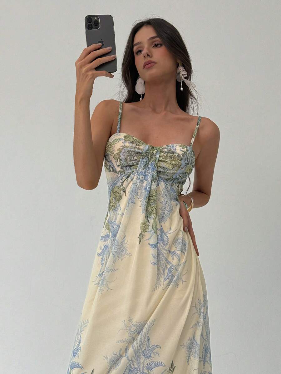 Aurelia | Elegant Floral Maxi Dress