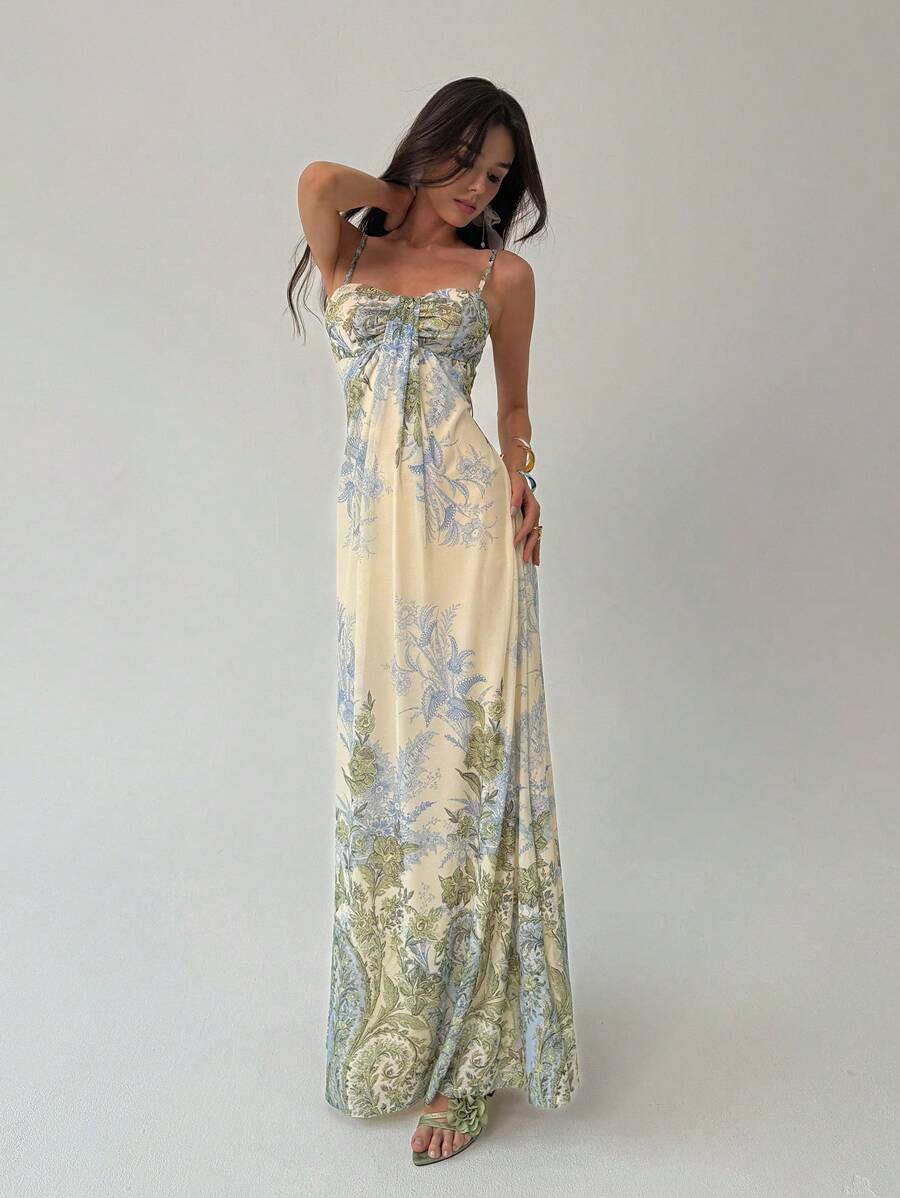 Aurelia | Elegant Floral Maxi Dress