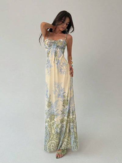 Aurelia | Elegant Floral Maxi Dress