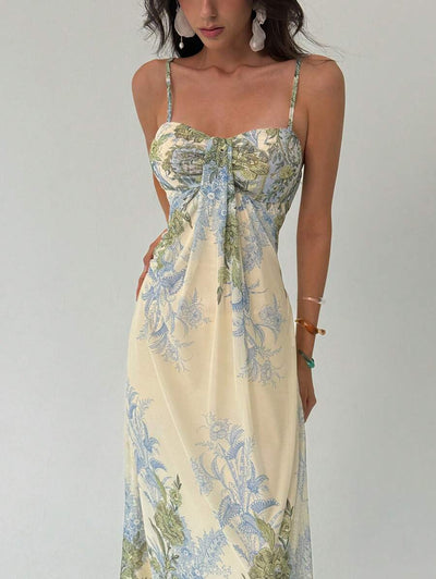 Aurelia | Elegant Floral Maxi Dress
