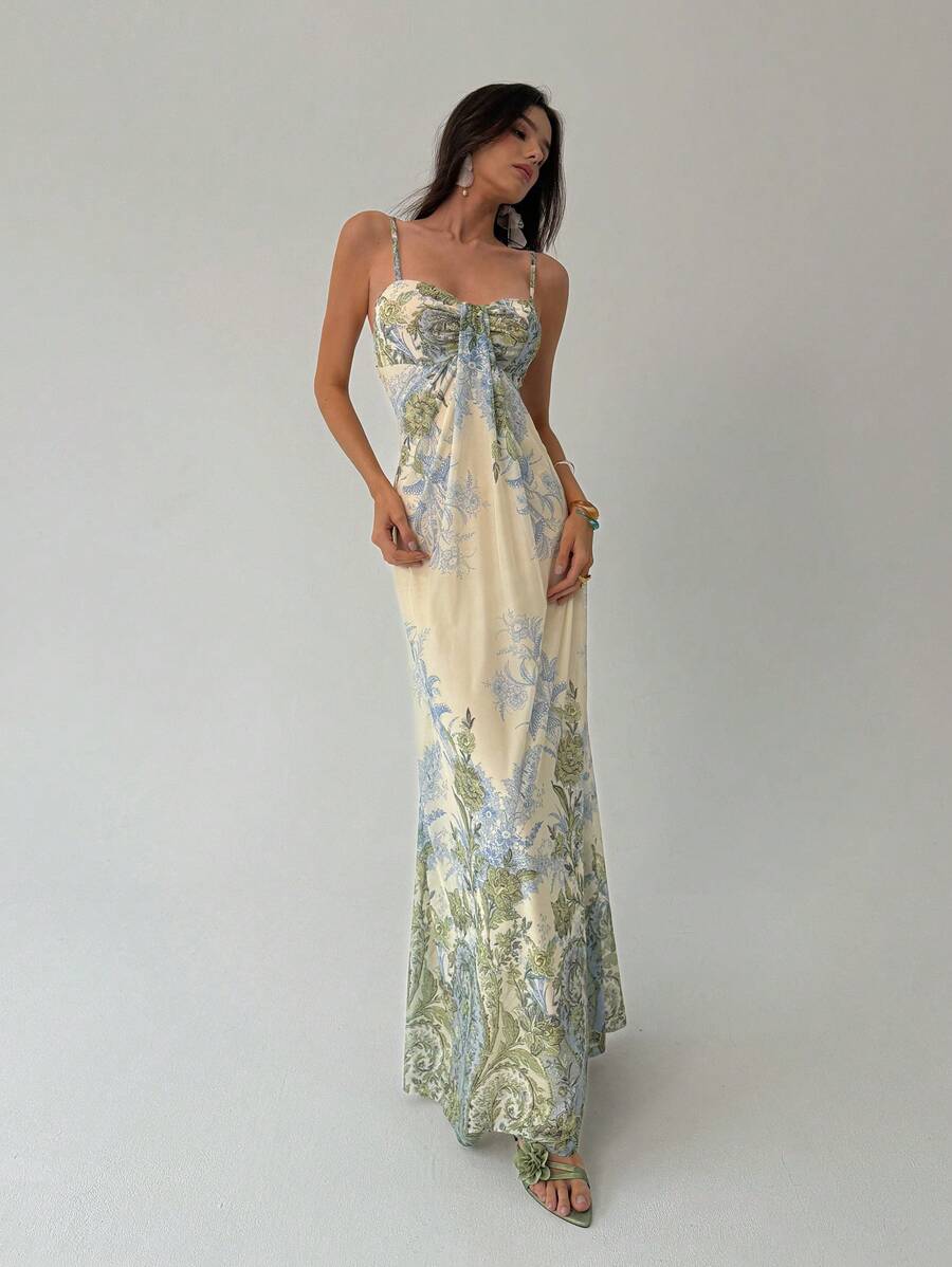 Aurelia | Elegant Floral Maxi Dress