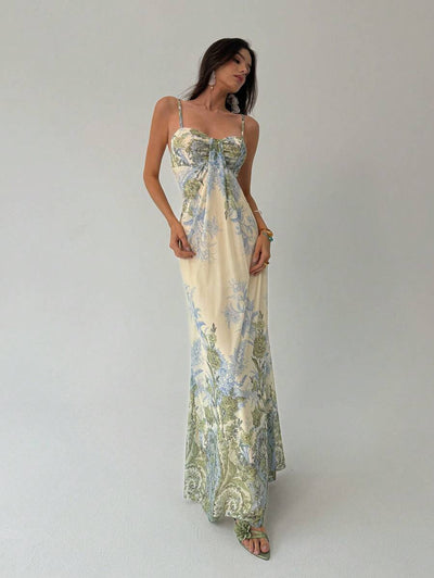 Aurelia | Elegant Floral Maxi Dress