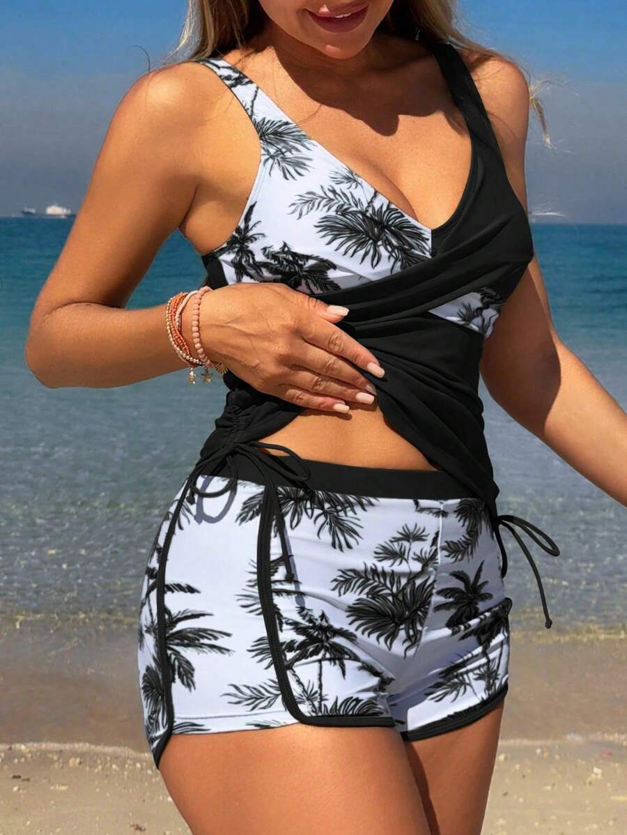 Breeze | Tropical Print Bikini Set