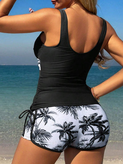 Breeze | Tropical Print Bikini Set