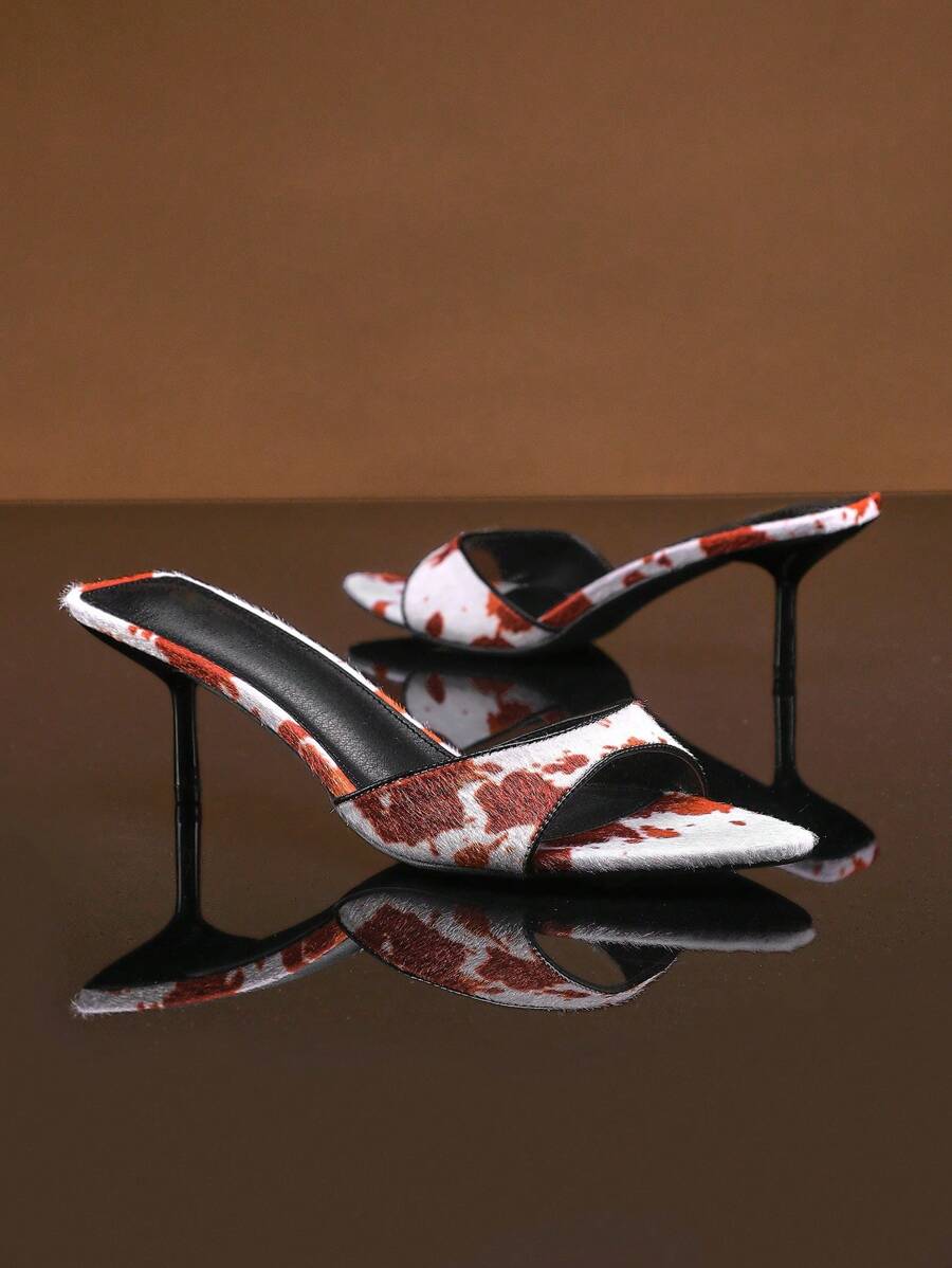 Zara | Chic Animal Print Sandals