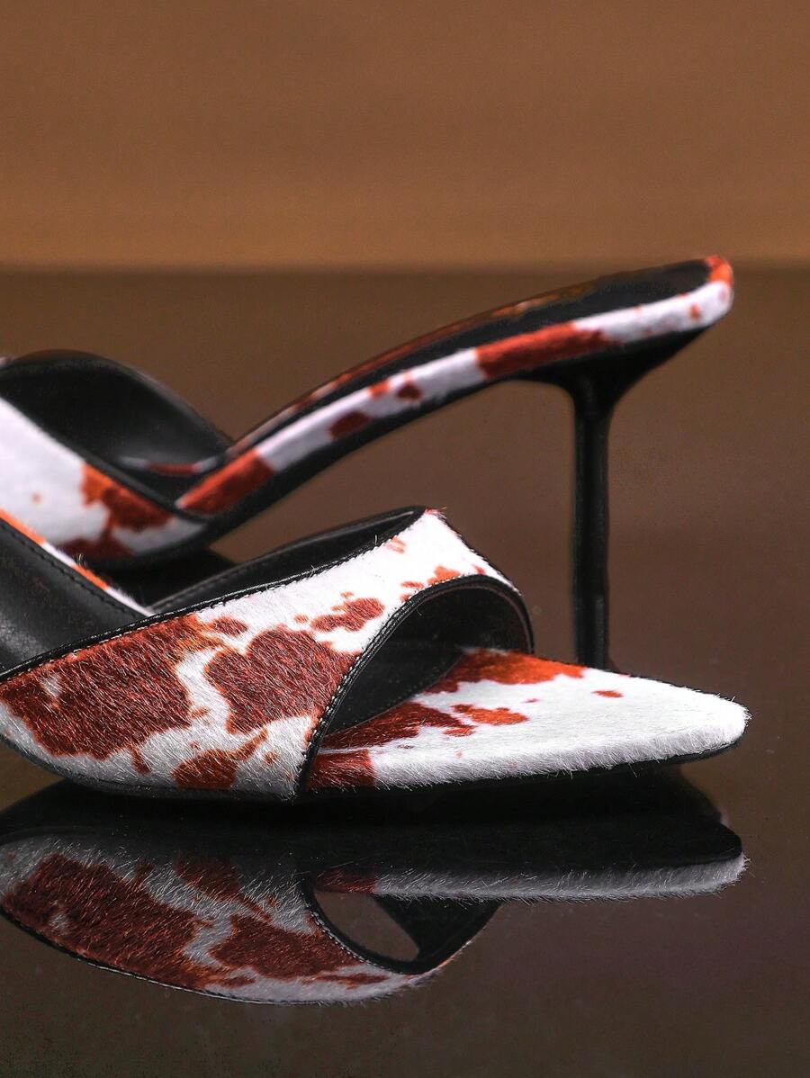 Zara | Chic Animal Print Sandals