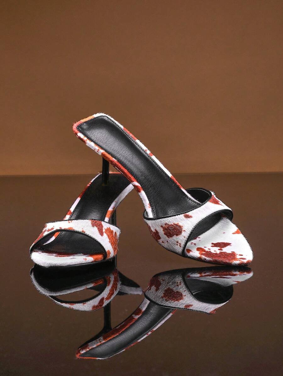 Zara | Chic Animal Print Sandals