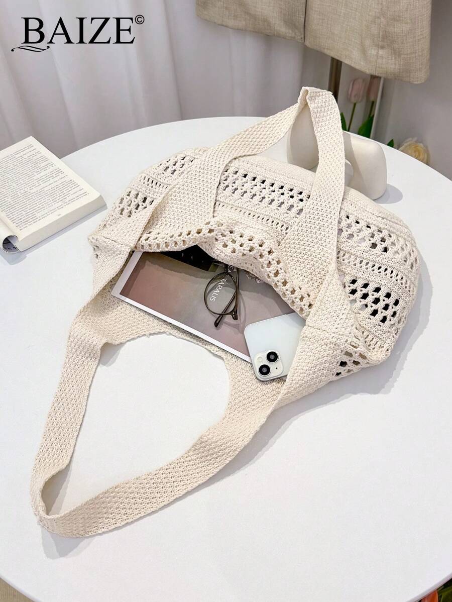 Breezy | Woven Beach Tote Bag