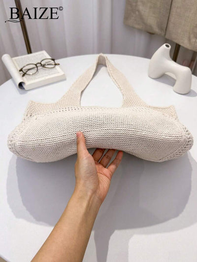 Breezy | Woven Beach Tote Bag