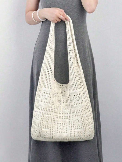 Nora | Stylish Crochet Tote Bag