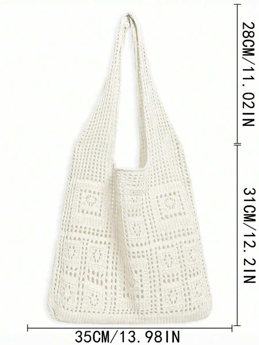 Nora | Stylish Crochet Tote Bag