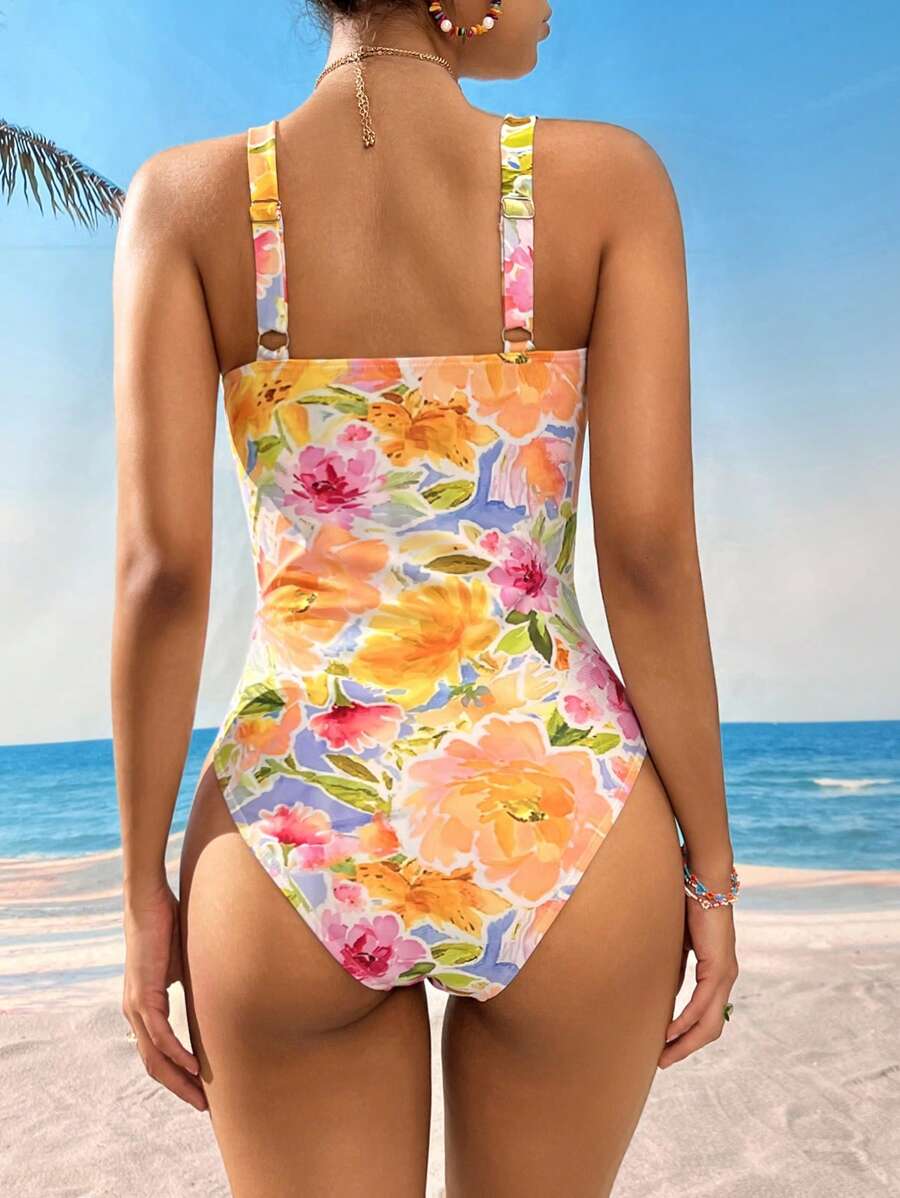 Breezy | Floral One-Piece Swimsuit