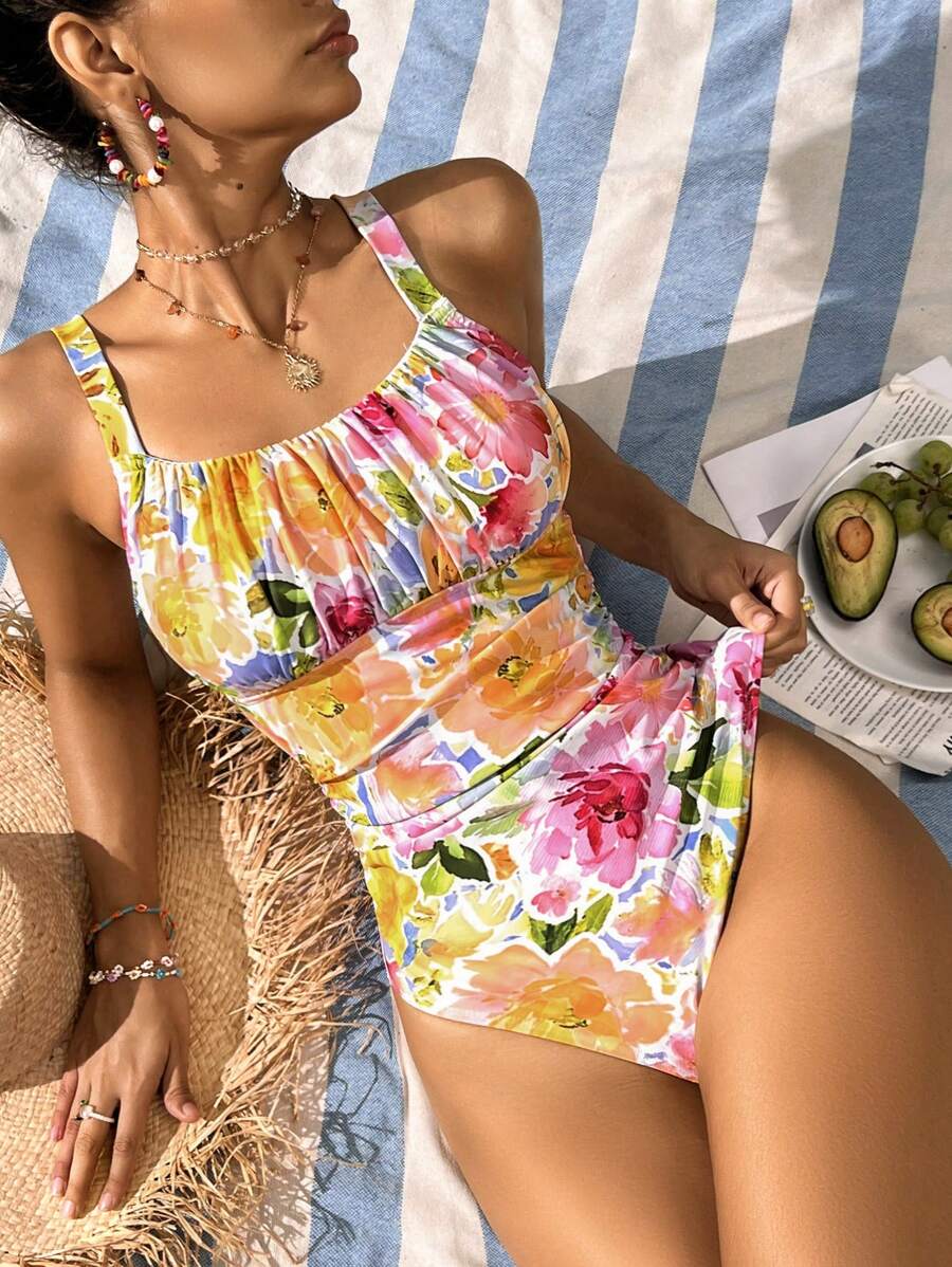 Breezy | Floral One-Piece Swimsuit