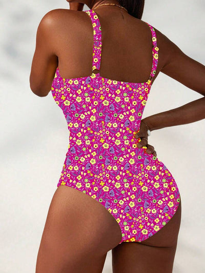 Breezy | Floral One-Piece Swimsuit