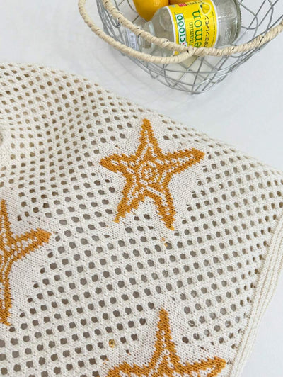 Coral | Crochet Beach Tote Bag