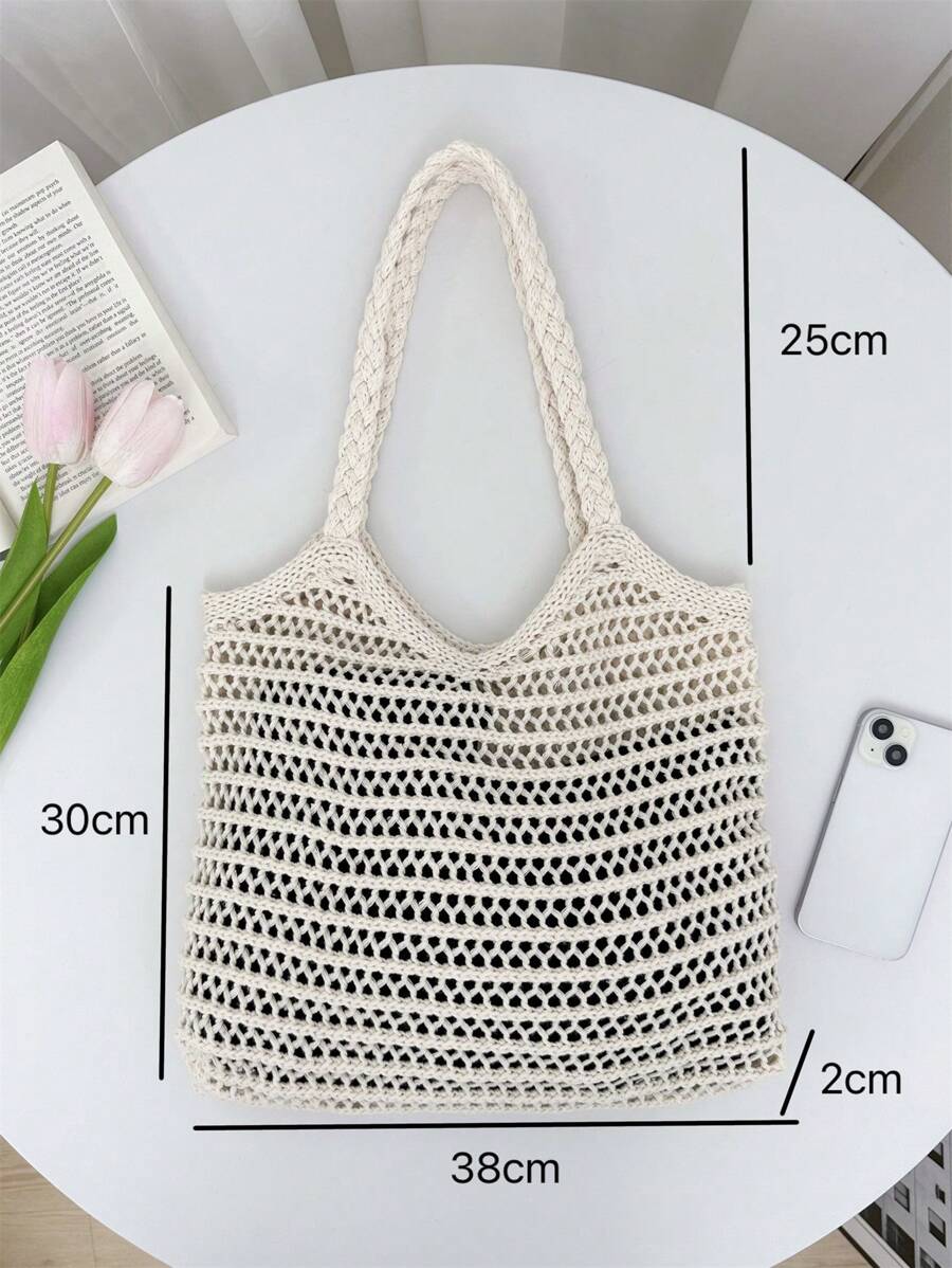 Breezy | Woven Beach Tote Bag