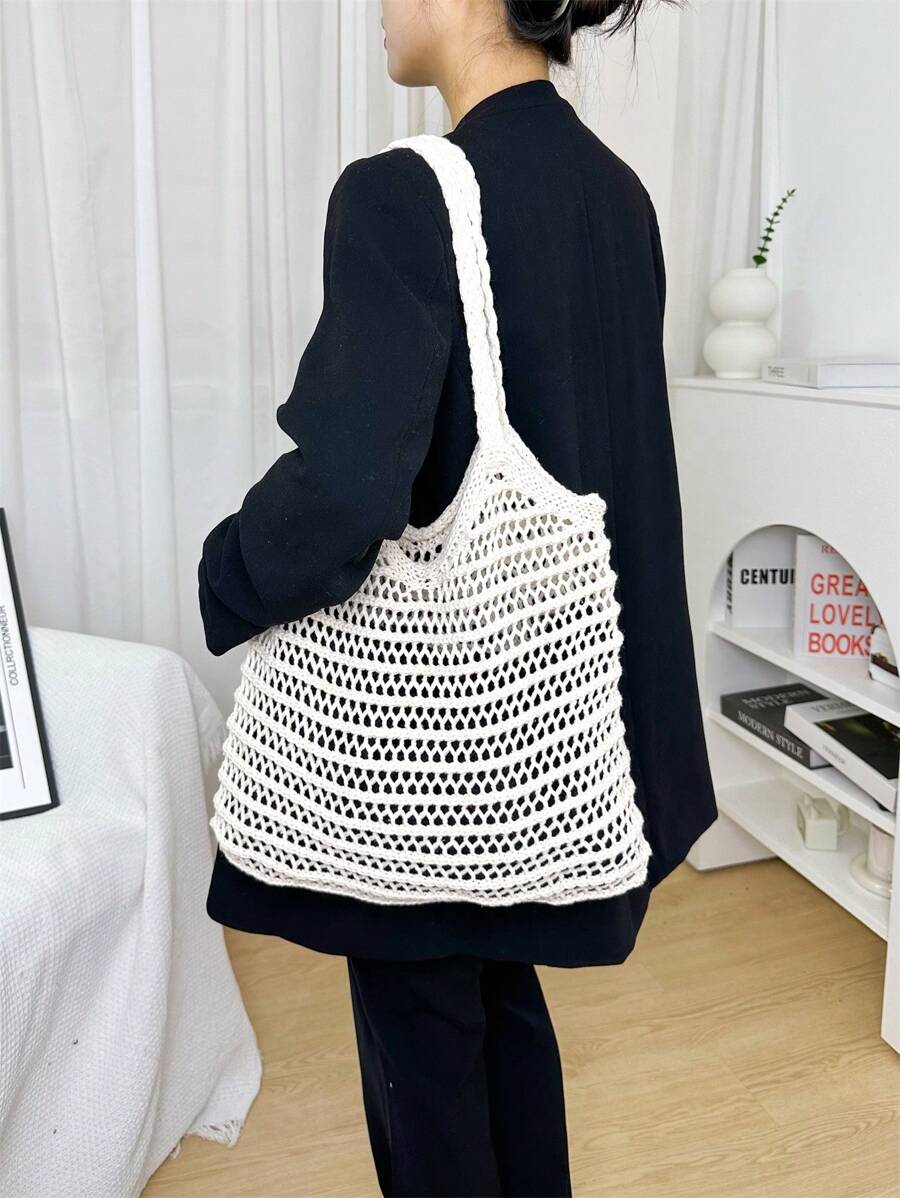 Breezy | Woven Beach Tote Bag