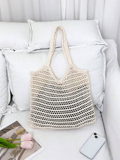 Breezy | Woven Beach Tote Bag