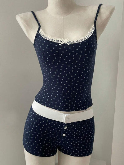 Daisy | Floral Cami and Shorts Set