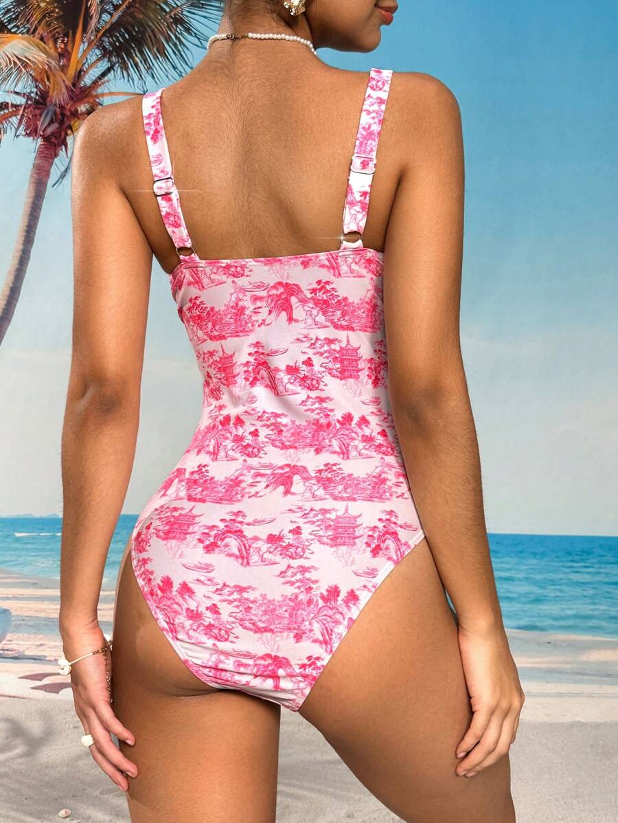 Breezy | Floral One-Piece Swimsuit