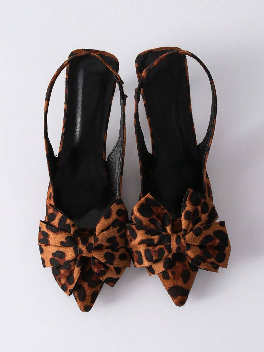 Savanna | Chic Leopard Print Sandals
