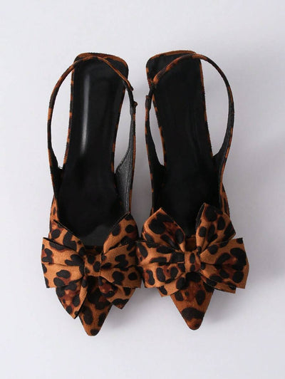 Savanna | Chic Leopard Print Sandals