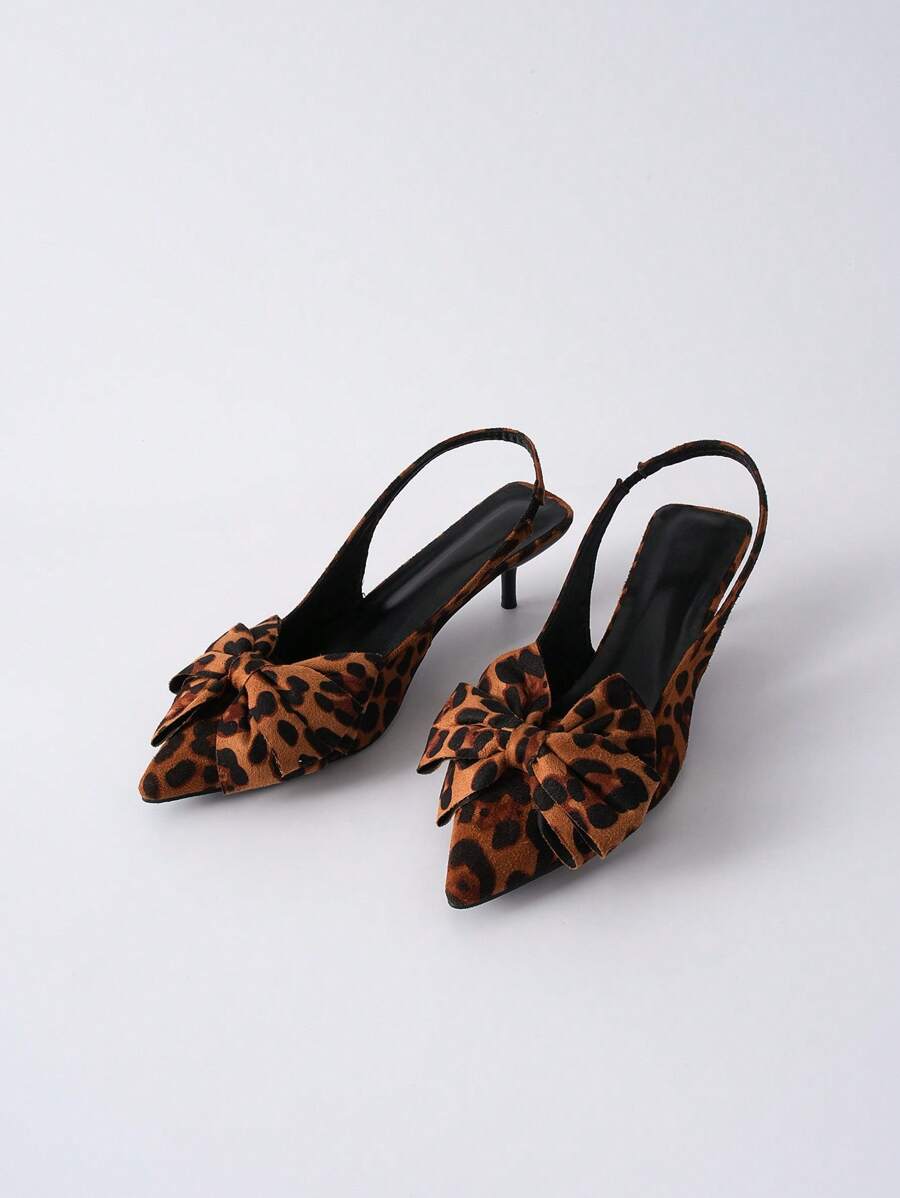Savanna | Chic Leopard Print Sandals