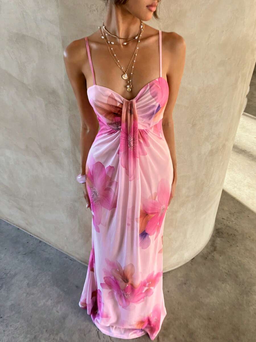 Aurelia | Elegant Floral Maxi Dress