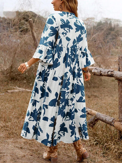 Breezy | Floral A-Line Dress