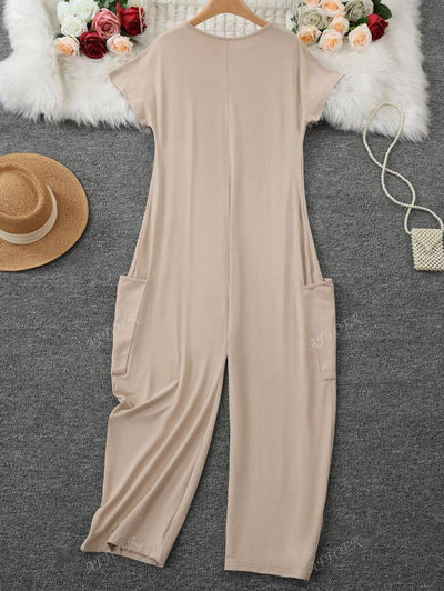 Nala | Casual V-Neck Jumpsuit