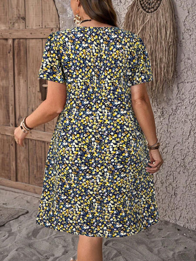 Willow | Ditsy Floral Midi Dress