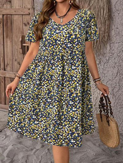 Willow | Ditsy Floral Midi Dress