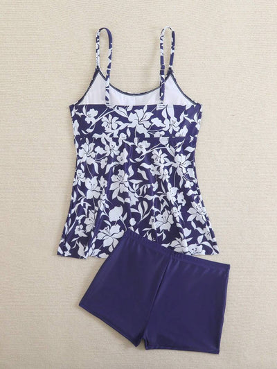 Breezy | Floral Tankini Set